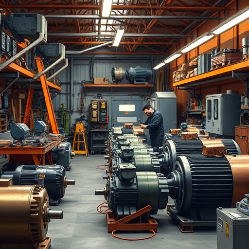 expert electric motor maintenance services germany electric motor winding repair technicians